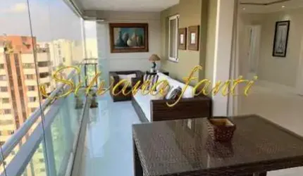Apartamento à venda no Morumbi 119m² 3 suítes Semi Mobiliado