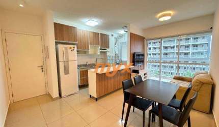 Apartamento com 1 dormitório à venda, 50 m² por R$ 370.000,00 - Vila Matias - Santos/SP