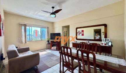 Apartamento com 2 dormitórios à venda, 111 m² - Campo Grande - Santos/SP