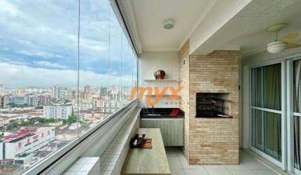 Apartamento com 2 dormitórios para alugar, 88 m² por R$ 4.900,00/mês - Vila Belmiro - Santos/SP