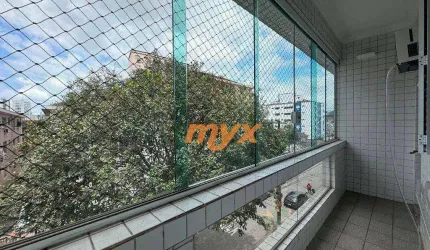 Apartamento com 2 dormitórios à venda, 70 m² por R$ 360.000,00 - Embaré - Santos/SP