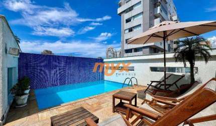 Cobertura com 2 dormitórios à venda, 197 m² por R$ 1.370.000,00 - Gonzaga - Santos/SP