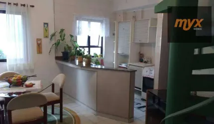 Flat com 1 dormitório à venda, 84 m² por R$ 510.000,00 - Ponta da Praia - Santos/SP
