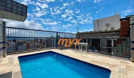 Cobertura à venda, 180 m² por R$ 950.000,00 - Embaré - Santos/SP