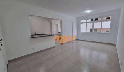 Apartamento com 1 dormitório à venda, 2° dormitório reversível 72m² por R$ 450.000 - Orla da Praia do José Menino - Santos/SP