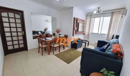 Apartamento com 2 dormitórios à venda, 122 m² por R$ 580.000,00 - Embaré - Santos/SP