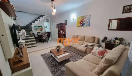 Casa com 3 dormitórios à venda, 124 m² por R$ 425.000,00 - Vila Cascatinha - São Vicente/SP