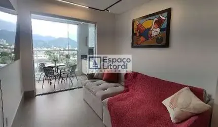 Apartamento mobiliado com vista para o mar à venda, 75 m² por R$ 800.000 - Indaiá - Caraguatatuba/S