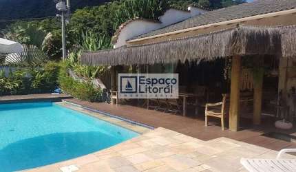 Casa com 3 dormitórios à venda, 350 m² por R$ 3.600.000,00 - Barequeçaba - São Sebastião/SP