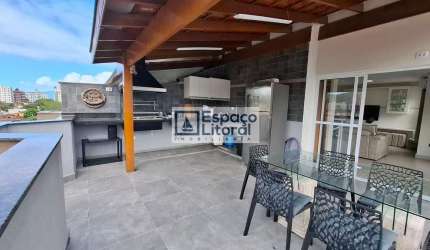 Cobertura Triplex, 3 suítes, 2 vagas a venda na Praia Martim de Sá, Caraguatatuba, SP
