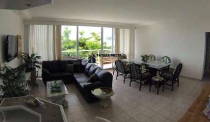 Apartamento para Locação em Guarujá, Pitangueiras, 5 dormitórios, 1 suíte, 3 banheiros, 2 vagas