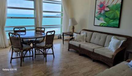 Apartamento para Temporada em Guarujá, Pitangueiras, 4 dormitórios, 2 suítes, 4 banheiros, 1 vaga