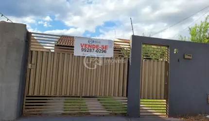 Casa à venda em Campo Grande-MS: 2 quartos, 1 sala, 1 banheiro, 1 vaga de garagem, 140m² no Jardim Aero Rancho!