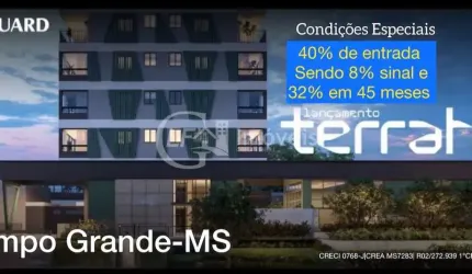 Apartamento à venda em Campo Grande-MS, bairro Carandá Bosque: 3 quartos, 1 suíte, 107m² de área. Venha conferir!