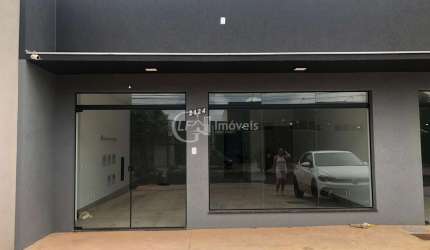Salão Comercial para Locação em Campo Grande-MS, Bairro Carandá Bosque: 1 Sala, 1 Banheiro, 2 Vagas de Garagem, 56,41 m² de Área.