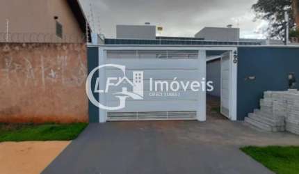 Imperdível! Casa à venda em Campo Grande-MS, Parque Residencial Rita Vieira. 3 quartos, 2 suítes, 1 sala, 1 banheiro, 2 vagas, 100m².