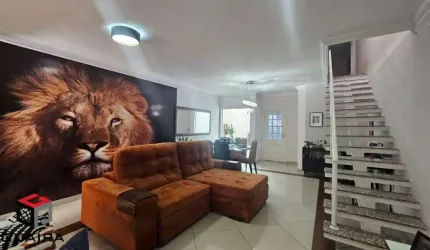 Sobrado à venda 3 quartos 2 suítes 2 vagas Milena - Santo André - SP