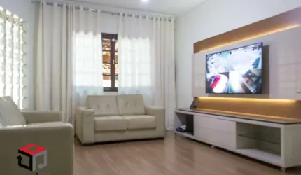Sobrado à venda 3 quartos 1 suíte 4 vagas no Bairro Novo Oratório - Santo André - SP