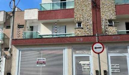 Cobertura com 140 m² localizado no Bairro Humaitá em Santo André - SP.