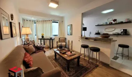 Apartamento de 50m², localizado no Bairro Jardim em Santo André - SP