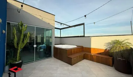 Cobertura à venda 2 quartos 1 suíte 1 vaga Paraíso - Santo André - SP