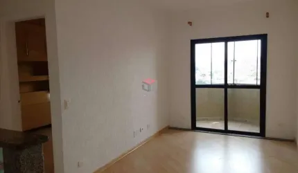 Apartamento com 42m² com sala ampla com sacada envidraçada localizado no Centro de São Bernardo do Campo/SP.