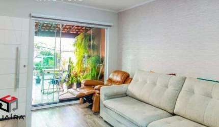Sobrado à venda 3 quartos 1 suíte 3 vagas Humaitá - Santo André - SP