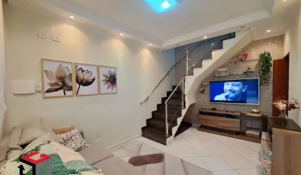Sobrado à venda 2 quartos 2 vagas Novo Oratório - Santo André - SP