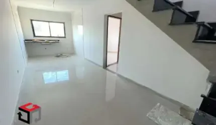 Cobertura nova 124m² com elevador localizada na Vila Linda em Santo André - SP.