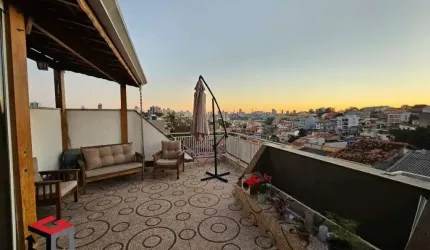 Cobertura à venda 2 quartos 1 suíte 1 vaga Santo Antônio - Santo André - SP
