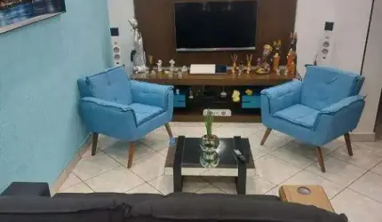 Sobrado à venda 3 quartos 1 suíte 2 vagas Luzita - Santo André - SP