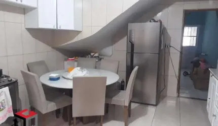 Sobrado 92 m² Localizado No Bairro Campestre Santo André - SP