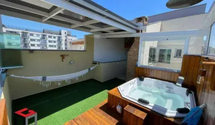 Cobertura à venda 2 quartos 1 suíte 2 vagas Santa Maria - Santo André - SP