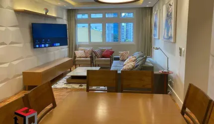Apartamento de 108m² no Bairro Itaim Bibi em São Paulo - SP (Com Elevador)