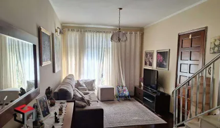 Sobrado à venda 3 quartos 1 suíte 2 vagas Santa Maria - Santo André - SP