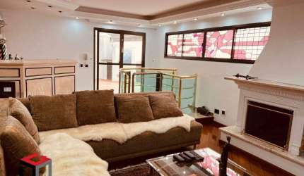 Cobertura com 428m², localizada no bairro Brooklin Paulista em São Paulo- SP.