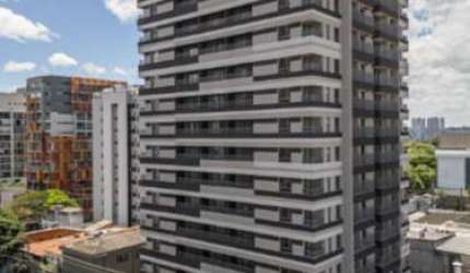 Apartamento a venda mobiliado de 28m² em Moema, São Paulo/SP.