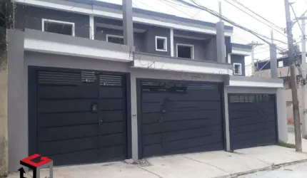 Sobrado à venda 2 quartos 1 suíte 1 vaga Cristiane - Santo André - SP
