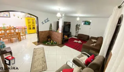 Sobrado à venda 4 quartos 1 suíte 5 vagas Curuçá - Santo André - SP