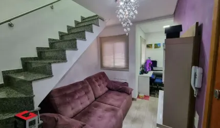 Cobertura à venda 2 quartos 1 suíte 1 vaga Progresso - Santo André - SP