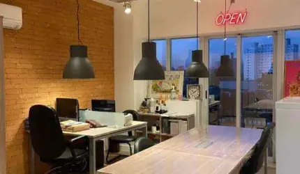Sala Comercial com 32 m² Localizado No Bairro Santo Amaro São Paulo - SP