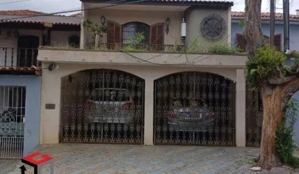 Sobrado amplo completamente mobiliado à venda 5 quartos 1 Suíte 2 vagas - 1.160.000 Santa Terezinha SBC