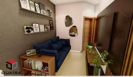 Cobertura à venda 2 quartos 1 suíte 2 vagas Das Nações - Santo André - SP