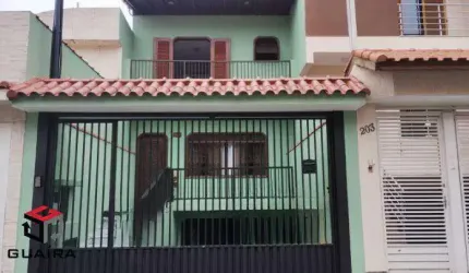Sobrado à venda 3 quartos 1 suíte 4 vagas Assunção - São Bernardo do Campo - SP