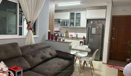 Apartamento à venda 2 quartos 1 suíte 1 vaga Alzira - Santo André - SP