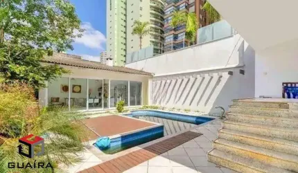 Sobrado para aluguel 3 quartos 3 suítes 5 vagas Jardim - Santo André - SP