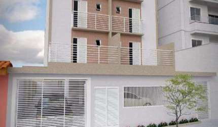 Cobertura à venda 2 quartos 1 suíte 1 vaga Suíça - Santo André - SP