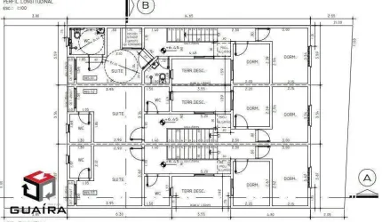 Sobrado à venda 3 quartos 1 suíte 3 vagas Francisco Matarazzo - Santo André - SP