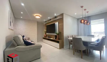 Apartamento à venda 3 quartos 1 suíte 2 vagas Scarpelli - Santo André - SP