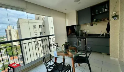 Apartamento a Venda Vila Mascote, Varanda Gourmet, 2 Suítes, 1 vaga, 86m2